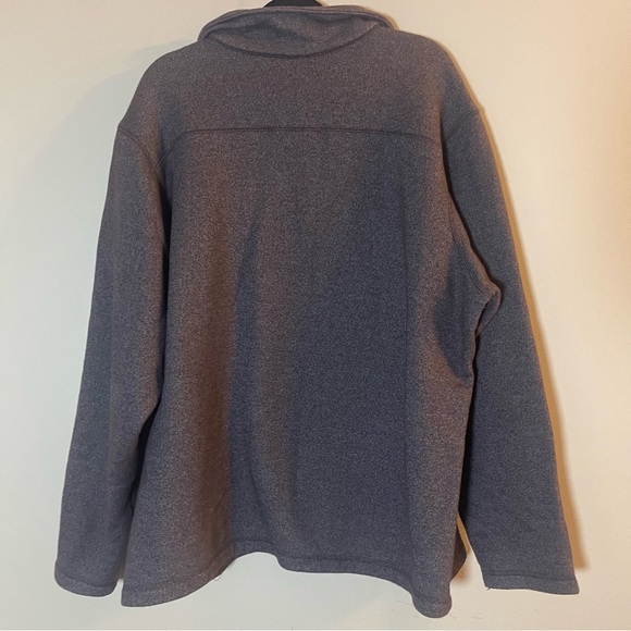 Columbia Men's Charcoal Zip-Up Sweater - Picture 5 of 8
